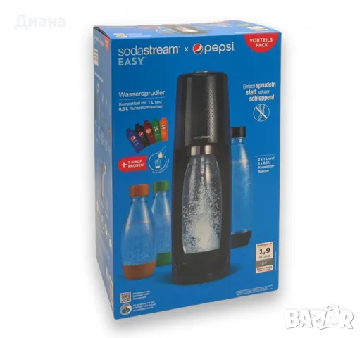 Машина за газиране на вода SodaStream Easy, снимка 2 - Други - 48849986