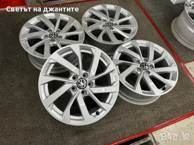 Джанти 16 Цола 5х100 Skoda Scala Kamiq VW T-Cross Tiago Polo Audi A1 Нови Оригинални, снимка 2 - Гуми и джанти - 54170439