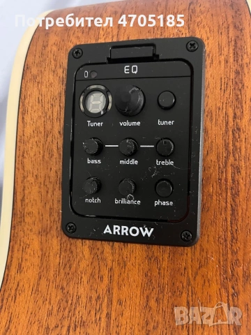 Електро-акустична китара Arrow, снимка 3 - Китари - 53056328