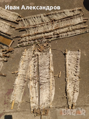 Кросна и нищелки от тъкачен стан, снимка 4 - Антикварни и старинни предмети - 53532074