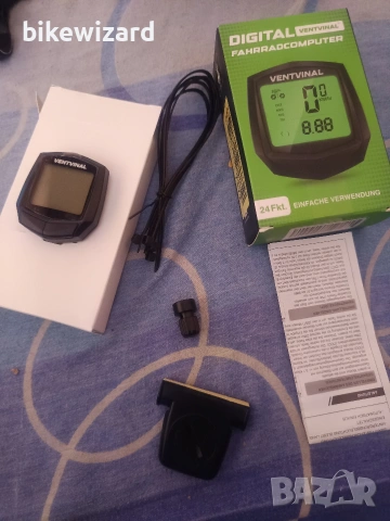 Ventvinal VT0784 безжичен велокомпютър НОВ, снимка 6 - Аксесоари за велосипеди - 44596810