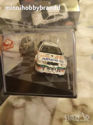 Skoda Octavia WRC Renault 11 Turbo Ford Sierra RS Cosworth 1.43 Eaglemoss Rally Monte Carlo, снимка 9 - Колекции - 46572474