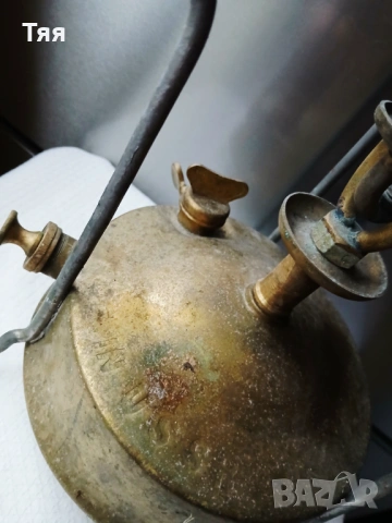 Руски бензинов примус , снимка 4 - Антикварни и старинни предмети - 54061324