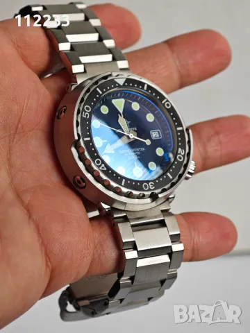 ADDIESDIVE Deepseahunter Tuna-Seiko NH35A Automatic Japan, снимка 4 - Мъжки - 48318341