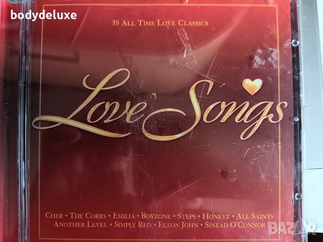 Love Songs компилации на аудио дискове, снимка 3 - CD дискове - 53255486