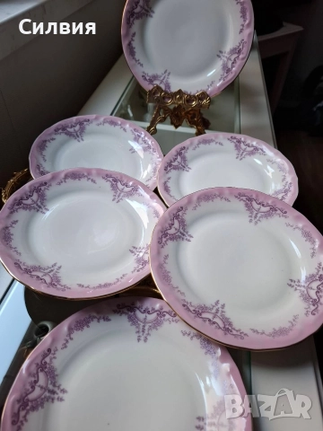 IZIDA Комплект 6бр Чинии, снимка 3 - Антикварни и старинни предмети - 52861043