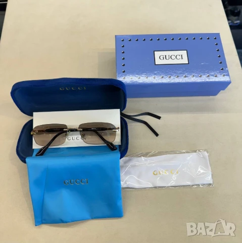 очила с черен обикновен калъф gucci versace, снимка 4 - Слънчеви и диоптрични очила - 50742658