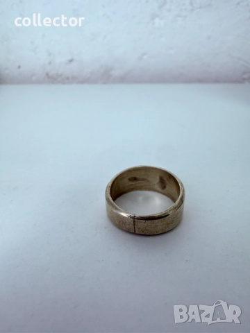 Масивен сребърен пръстен. №7634, снимка 6 - Пръстени - 52482088