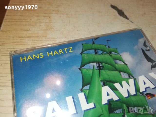 HANS HARTZ SAIL AWAY CD ВНОС GERMANY 1807241537, снимка 5 - CD дискове - 46623264