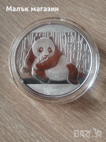 1 oz сребро Панда 2015 Китай