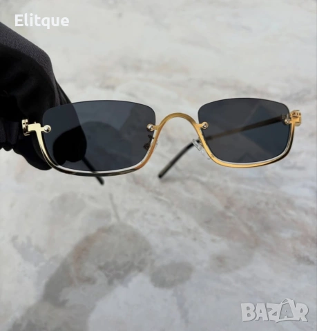 очила с черен обикновен калъф и ув защита Gucci, снимка 3 - Слънчеви и диоптрични очила - 53225201