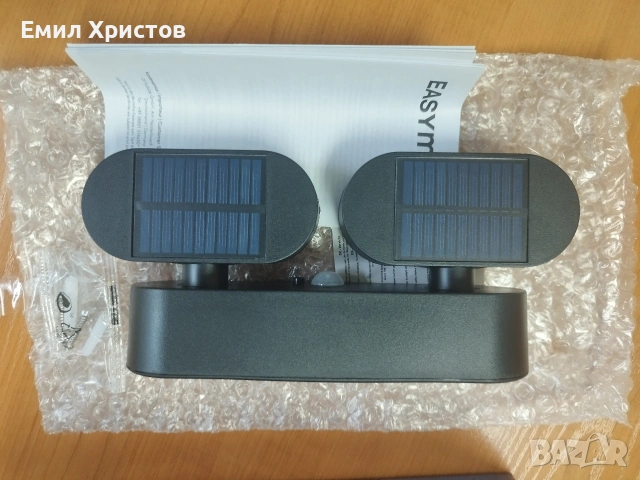 Соларни крушки с датчик за движение., снимка 4 - Соларни лампи - 53706137