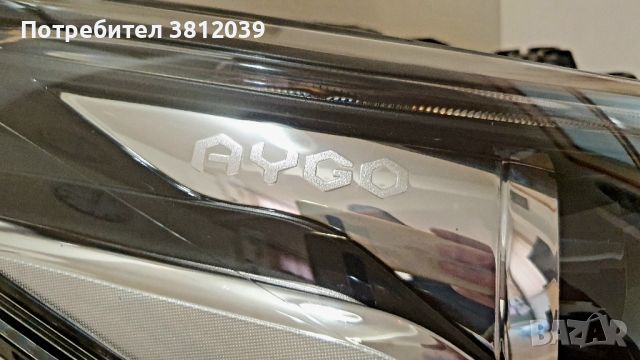 Оригинален десен фар за Toyota Aygo / Тойота Айго (2018-2022), снимка 5 - Части - 45780837
