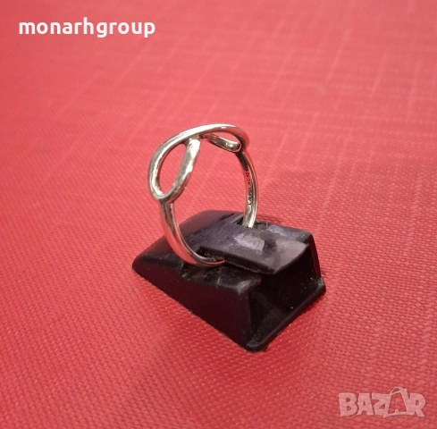 Сребърен пръстен, снимка 2 - Пръстени - 52684557