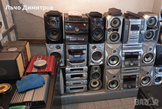 Аудио системи SONY - PANASONIC - AIWA- PHILIPS -JVC - SHARP - TECHNICS , снимка 5 - Аудиосистеми - 51622720