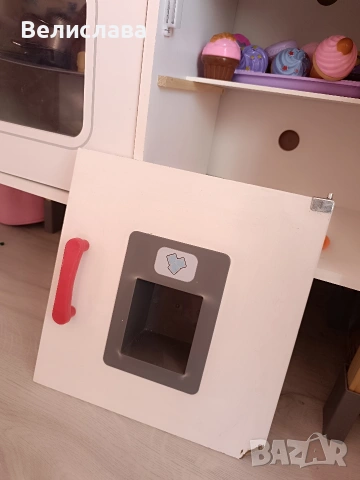 Детска дървена кухня, снимка 5 - Играчки за стая - 53657040