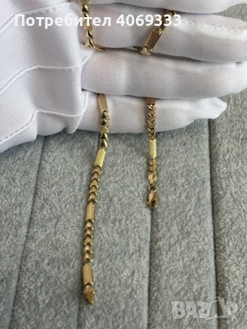 Златно колие 10.5гр 14карата, снимка 4 - Колиета, медальони, синджири - 54172390
