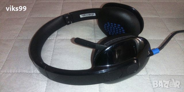 UЅВ Слушалки с микрофон Logitech Headset H540, снимка 3 - Слушалки за компютър - 38383962