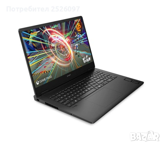 НОВ HP OMEN 17/QHD 240Hz/Ryzen 9 8945HS/32GB 5600MHz/1TB NVMe/RTX 4060, снимка 5 - Лаптопи за игри - 53049140