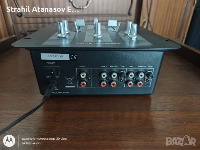 American Audio MX-1 Mixer , снимка 11 - Ресийвъри, усилватели, смесителни пултове - 47923795