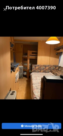 Продавам каравана Hobby 7м. до морето в къмпинг Аспровалта, снимка 13 - Каравани и кемпери - 51819673