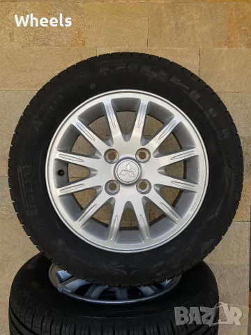 15" 4х114.3 Mitsubishi Original, снимка 6 - Гуми и джанти - 47316642