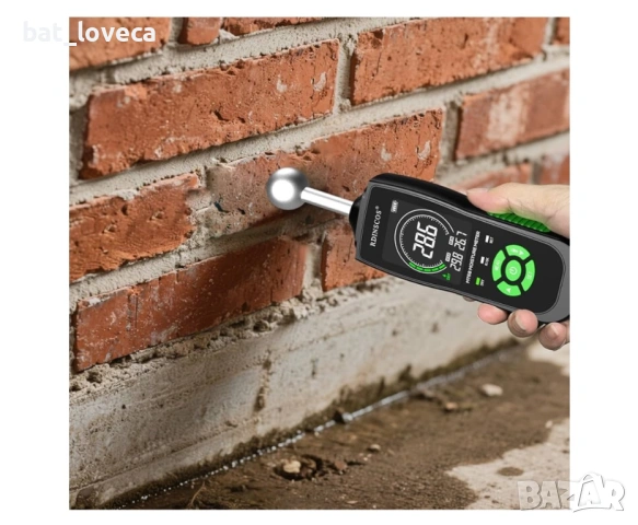 Нов Влагомер RDINSCOS – професионален уред за измерване на влага без пробиване и повреждане на повър, снимка 9 - Други инструменти - 53667275