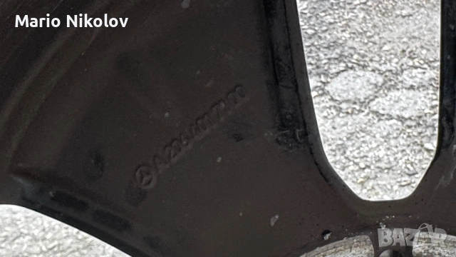 Оригинални джанти Mercedes C-Class W206 17" + гуми Goodyear, снимка 5 - Гуми и джанти - 53494316