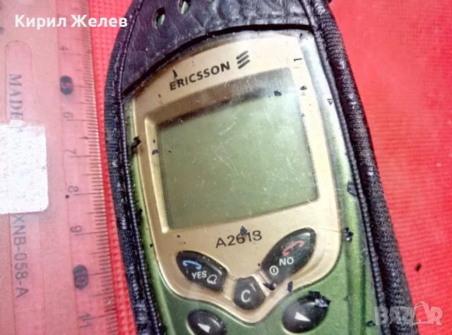 ERICSSON A2618 MADE in MALAYSIA Стар КОЛЕКЦИОНЕРСКИ МОБИЛЕН ТЕЛЕФОН GSM АПАРАТ ЕРИКСОН с КАЛЪФ 47682, снимка 8 - Колекции - 47609593