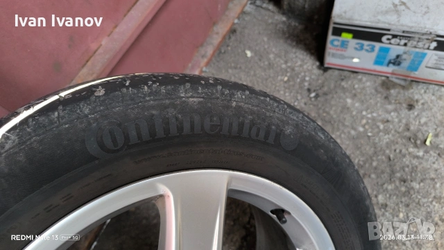 джанти 18' с летни гуми 235/55/18 Континентал , снимка 8 - Гуми и джанти - 53826543