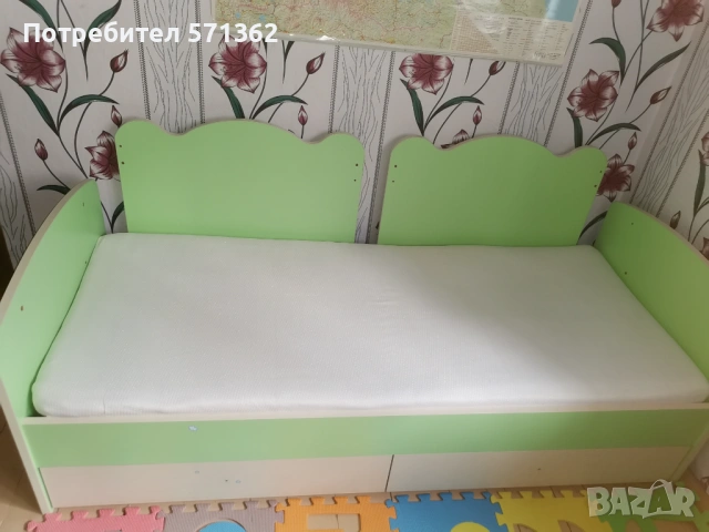 Детско легло 185х70, снимка 4 - Спални и легла - 53932066