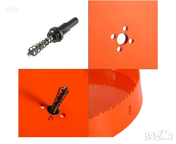 Боркорона BI-METAL M42 155мм, снимка 4 - Други инструменти - 54155134