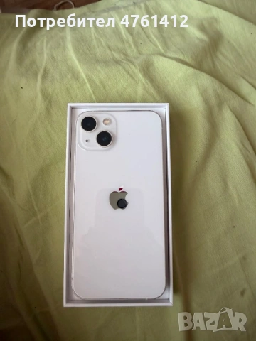 Iphone 13 бял 128 ГБ