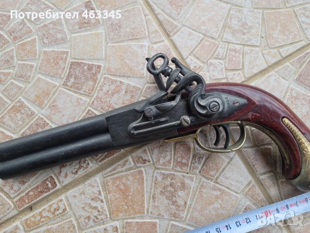 пистолет, пищов, кремъклия, евзалия, снимка 5 - Антикварни и старинни предмети - 45320376