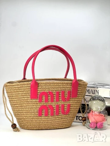 чанти :➡️43cm⬆️21cm 🌟 miu miu , снимка 6 - Чанти - 51224735