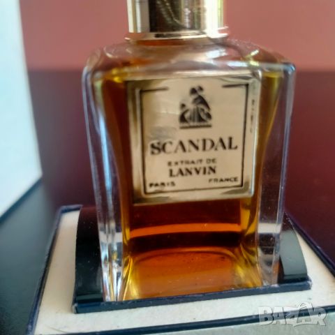 Уникален винтидж парфюм LANVIN SCANDAL 15ml Paris France, снимка 10 - Колекции - 46011220