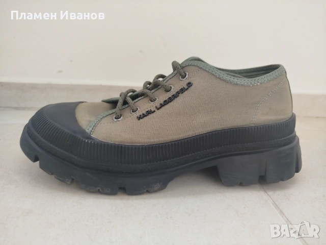 Karl Lagerfeld Trekka Mens – Оригинални обувки (Номер 42), снимка 4 - Ежедневни обувки - 53657567