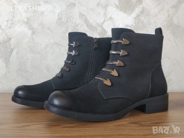 Дамски велурени боти 37 size 