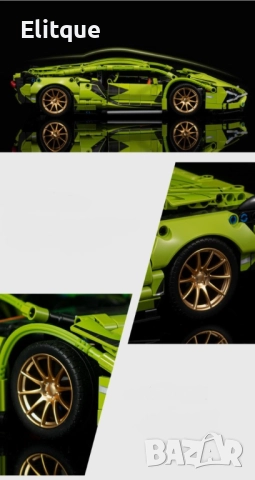 Сглобяема спортна кола с дистанционно управление  WJ61, снимка 9 - Коли, камиони, мотори, писти - 52820390