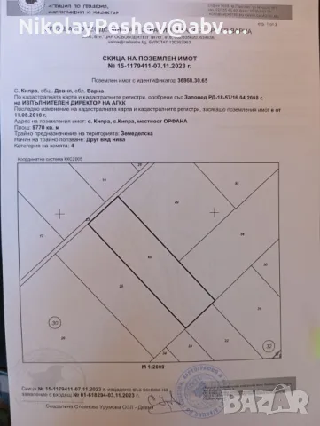 Земеделска земя обработваема, снимка 1 - Земеделска земя - 47732127