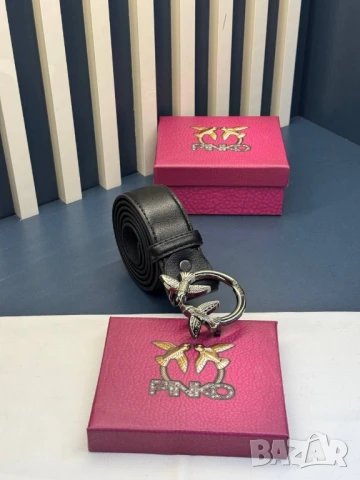 колани от естествена кожа в кутия pinko, снимка 9 - Колани - 50596022