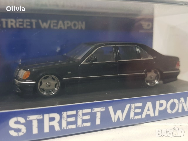 1:64 Street Weapon/ Street Worrior, Tarmac Mercedes W140 190, снимка 8 - Колекции - 52079917