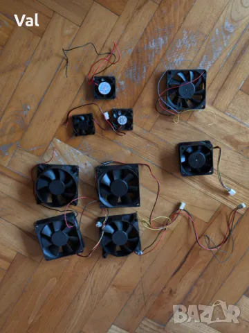 Вентилатори за компютър кутия PC различни размери 80/70/60/40мм