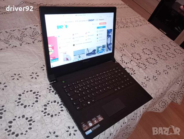 Lenovo B41 двуядрен 14 инча с 4 гб рам 120 ссд хард батерия 3 часа, снимка 4 - Лаптопи за дома - 45566026