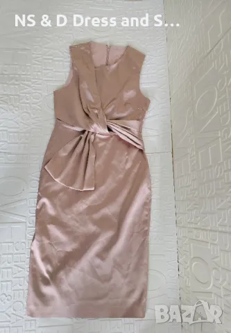 Дамска сатенена рокля , снимка 7 - Рокли - 50211550