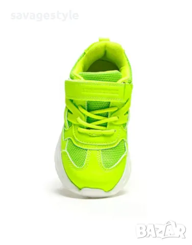 Детски маратонки LUMBERJACK Kida Shoes Acid Green, снимка 5 - Детски маратонки - 49231084