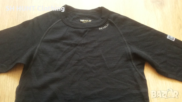 DEVOLD EXPEDITION Thermo 100% Merino Wool размер S термо блуза 100% Мерино вълна - 2139, снимка 4 - Блузи - 53487487