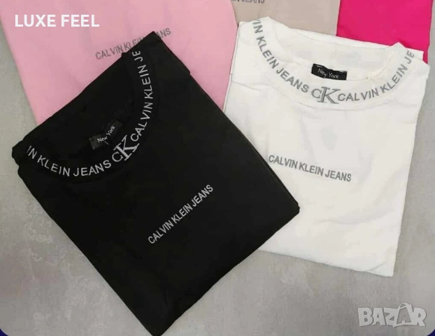 Calvin Klein ✨Дамски Тениски , снимка 2 - Тениски - 53479287