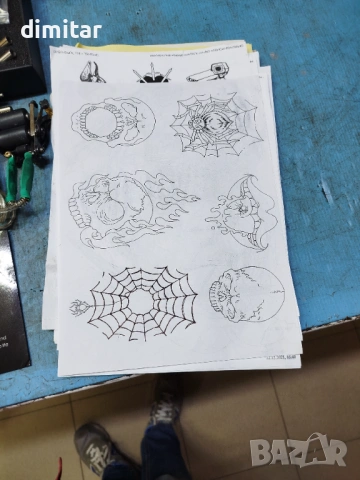 Уред за  татуировки MERCURY в куфар , снимка 8 - Други - 53713478