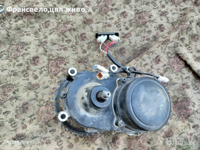 Работещ двигател за електрически велосипед колело kalkhoff 